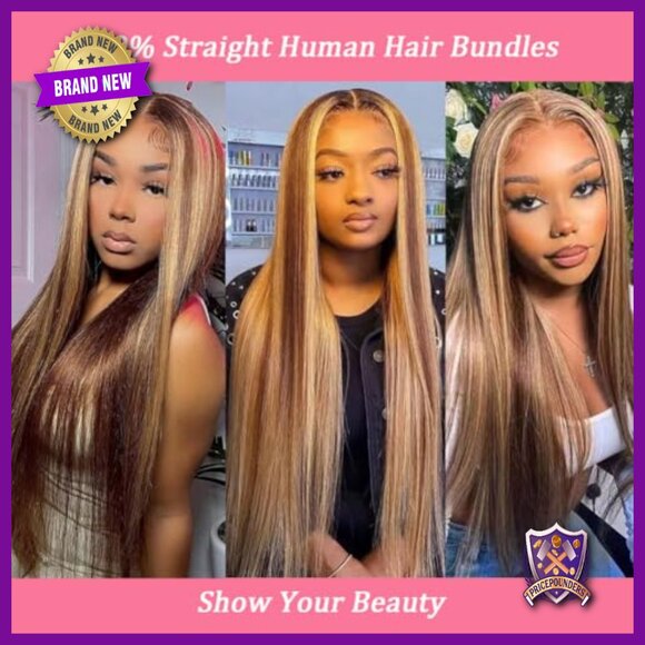 30 Inch Brazilian Straight Human Hair Extensions 100% Virgin Unprocessed main image 6